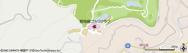 野母崎ゴルフクラブ予約専用周辺の地図