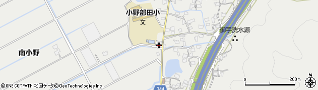 熊本県宇城市小川町南小野1416周辺の地図