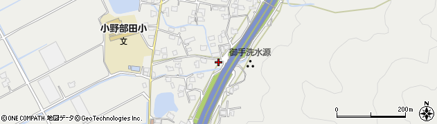 熊本県宇城市小川町南小野122周辺の地図