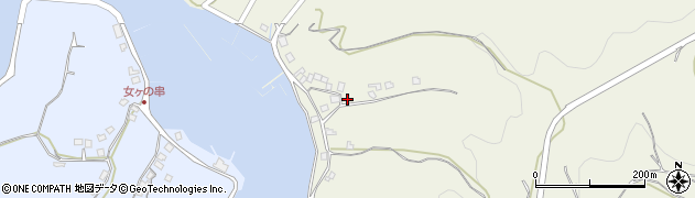 熊本県上天草市大矢野町登立6912周辺の地図