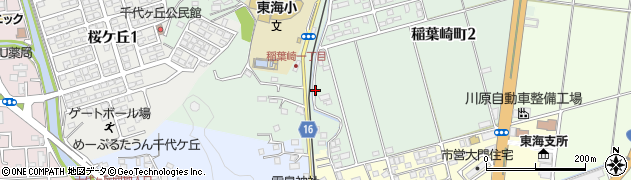 読売新聞　読売センター延岡北部周辺の地図