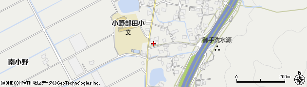 熊本県宇城市小川町南小野12周辺の地図