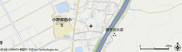 熊本県宇城市小川町南小野20周辺の地図