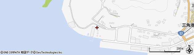 松藤商事株式会社　三角事業所周辺の地図
