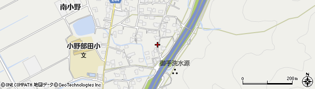 熊本県宇城市小川町南小野107周辺の地図