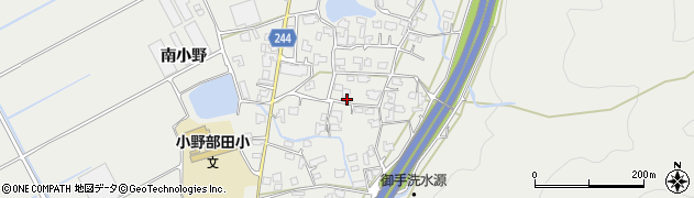 熊本県宇城市小川町南小野84周辺の地図
