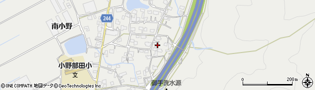 熊本県宇城市小川町南小野438周辺の地図