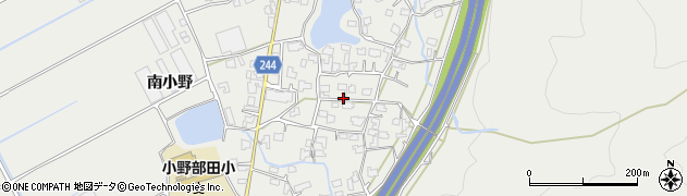 熊本県宇城市小川町南小野1131周辺の地図