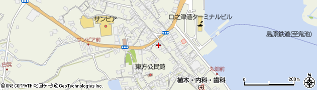 中山畳店周辺の地図