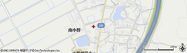 熊本県宇城市小川町南小野1185周辺の地図