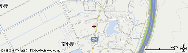 熊本県宇城市小川町南小野1225周辺の地図