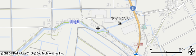 熊本県宇城市小川町南小野1743周辺の地図