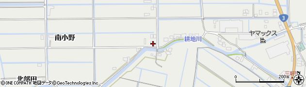 熊本県宇城市小川町南小野1765周辺の地図