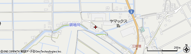 熊本県宇城市小川町南小野1744周辺の地図