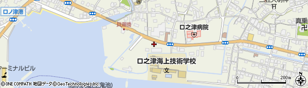 イルカウオッチング口之津観光船周辺の地図