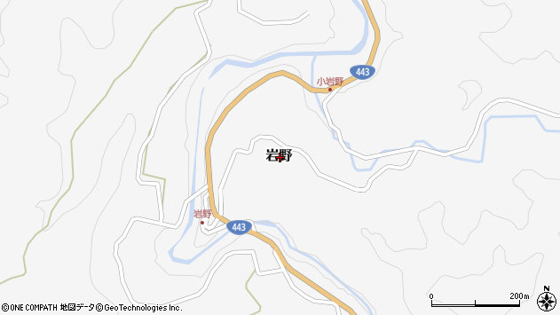 〒861-4413 熊本県下益城郡美里町岩野の地図
