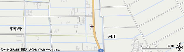 めし勝 小川店周辺の地図