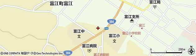ＪＡごとう富江給油所周辺の地図