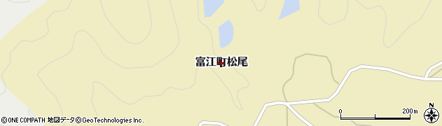 長崎県五島市富江町松尾周辺の地図