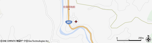 熊本県下益城郡美里町佐俣2129周辺の地図