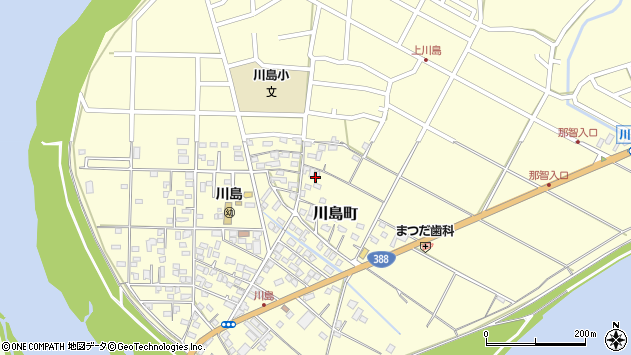 〒882-0017 宮崎県延岡市川島町の地図