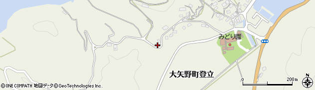 熊本県上天草市大矢野町登立4336周辺の地図