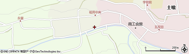 熊本県下益城郡美里町原町167周辺の地図