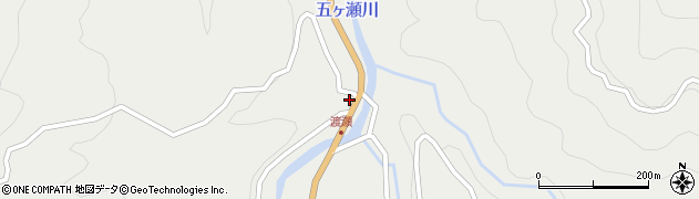 宮崎県西臼杵郡五ヶ瀬町鞍岡3951周辺の地図
