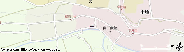 熊本県下益城郡美里町土喰11周辺の地図