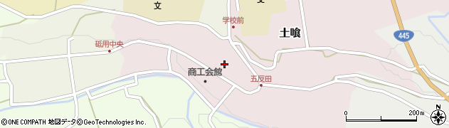 熊本県下益城郡美里町土喰119周辺の地図
