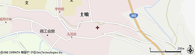熊本県下益城郡美里町土喰392周辺の地図
