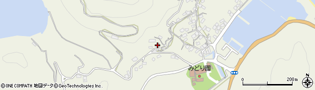熊本県上天草市大矢野町登立4390周辺の地図