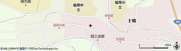 熊本県下益城郡美里町土喰141周辺の地図