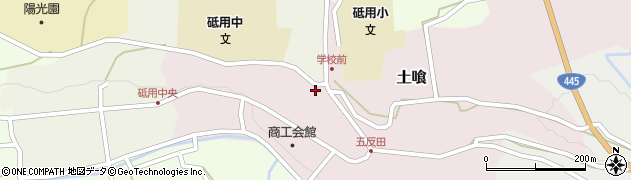 熊本県下益城郡美里町土喰83周辺の地図