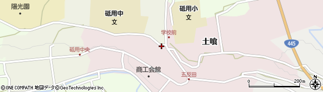 熊本県下益城郡美里町土喰101周辺の地図
