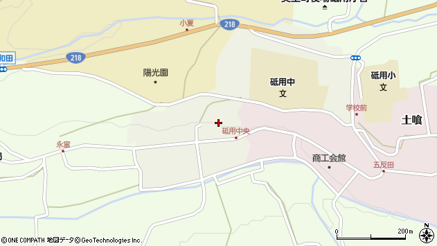 〒861-4727 熊本県下益城郡美里町原町の地図