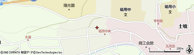 熊本県下益城郡美里町原町周辺の地図
