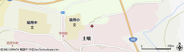 熊本県下益城郡美里町土喰365周辺の地図