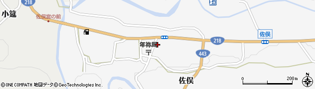 熊本県下益城郡美里町佐俣330周辺の地図