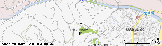 長崎県長崎市宮崎町周辺の地図