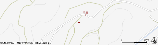 熊本県宇城市三角町手場166周辺の地図