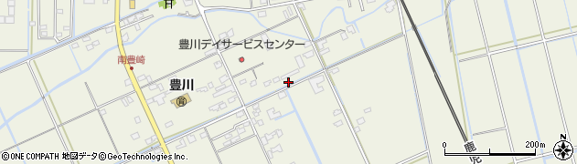 熊本県宇城市松橋町（南豊崎）周辺の地図