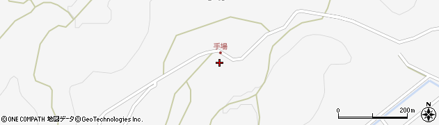 熊本県宇城市三角町手場190周辺の地図