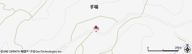 熊本県宇城市三角町手場535周辺の地図