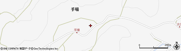 熊本県宇城市三角町手場550周辺の地図