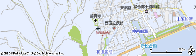 熊本県宇城市不知火町松合1849周辺の地図
