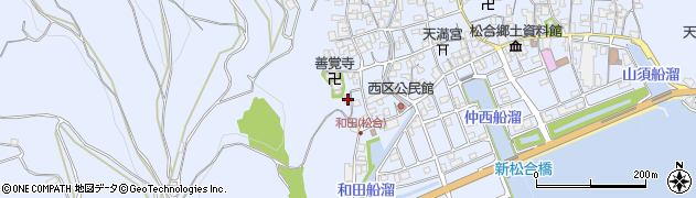熊本県宇城市不知火町松合1848周辺の地図