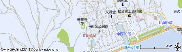熊本県宇城市不知火町松合1823周辺の地図