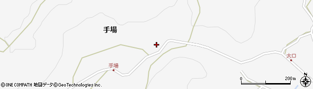 熊本県宇城市三角町手場234周辺の地図