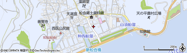 熊本県宇城市不知火町松合107周辺の地図